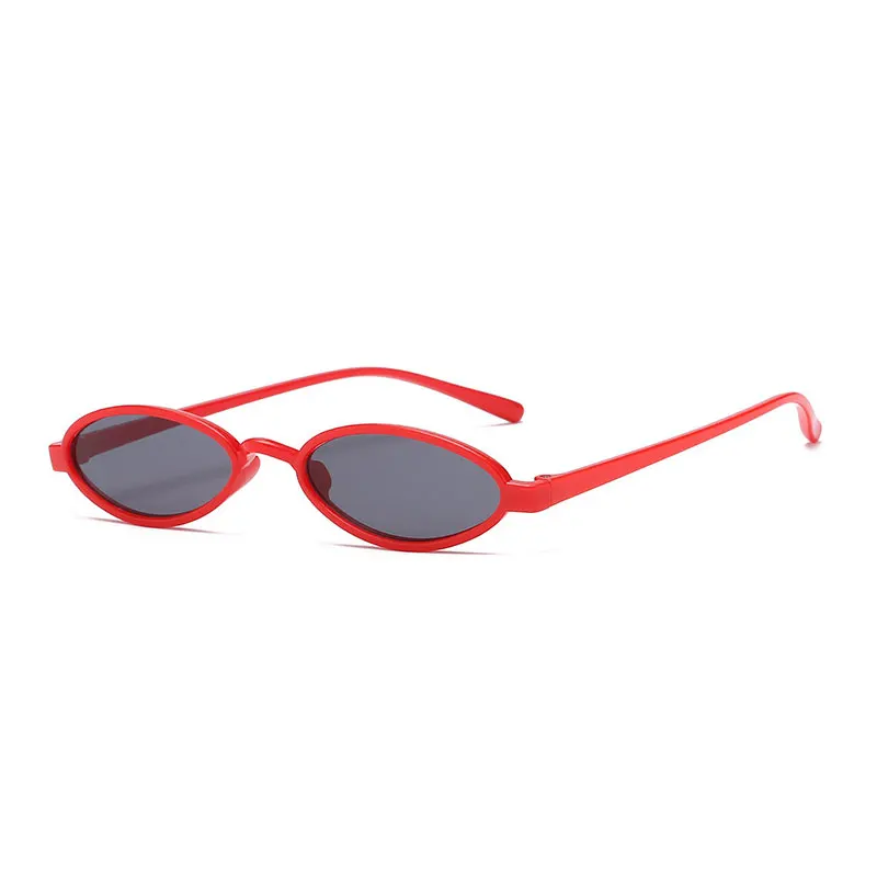 Маленькие солнцезащитные очки в стиле ретро, роскошные брендовые крошечные солнцезащитные очки, Женские винтажные модные дизайнерские праздничные солнцезащитные очки для женщин, солнцезащитные очки - Цвет линз: gray