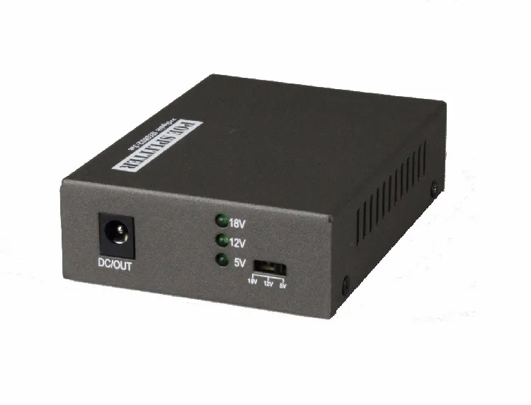 Новый 2 шт. IEEE 802.3at/af PoE Splitter адаптер 5 В (3.5A) 12 В (2A), 18 В (1A) выходной мощности дополнительно 10/100/скорость передачи данных 1000 Мбит/с