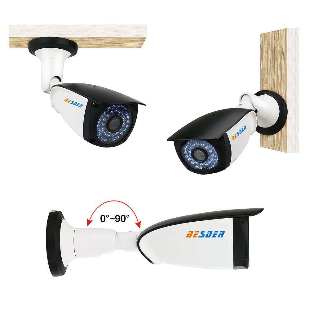 IP камера BESDER Bullet Wi Fi 1080P ИК ночное видение слот для SD карты|cctv camera wireless|ip cameracctv |