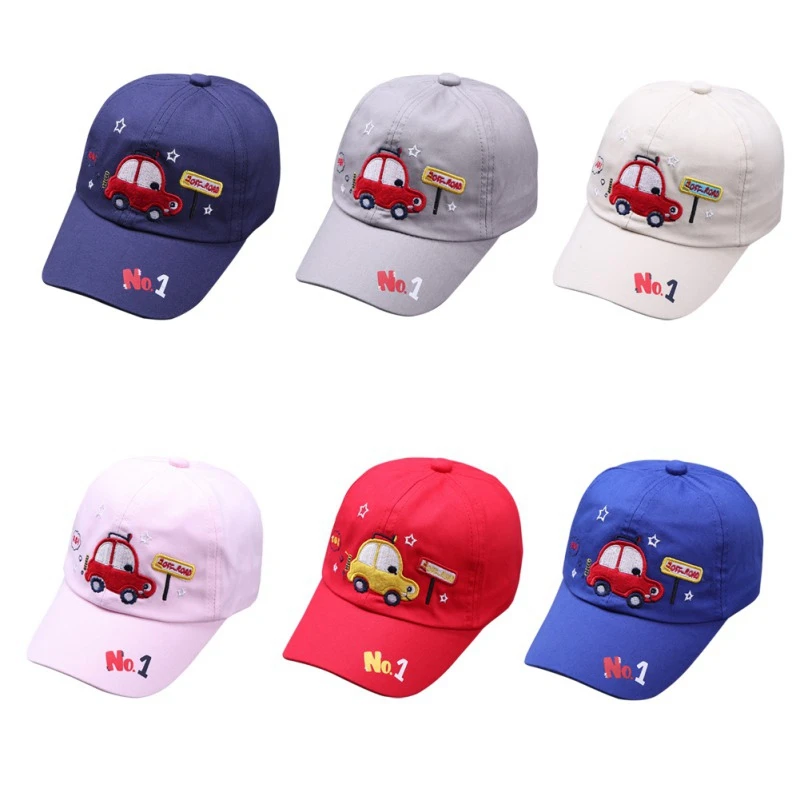 BABY BOY SUMMER HAT WITH PEAKED CAP /& CAR PICTURE