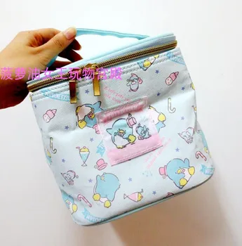 

1PC Cartoon TUXEDOSAM peguin plush purses cosmetic for girls gifts