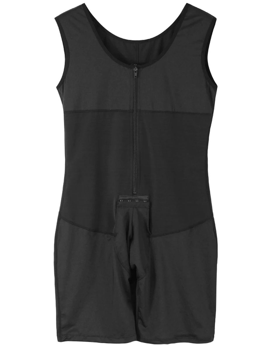 Men's slimming mens shaper Men Body Shaper Sexy Slimming Bodysuit Underwear High Waist Trainer Tights Plus Size Shapewear (14)