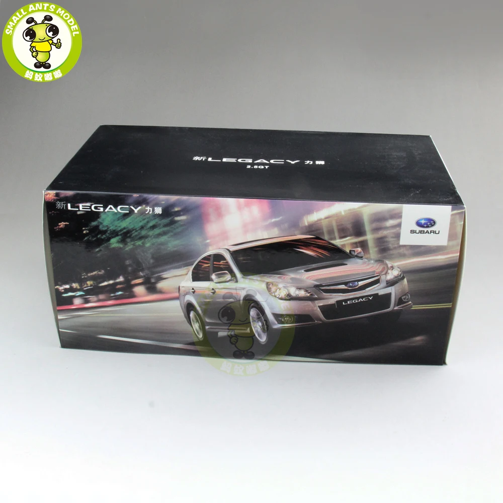 1/18 Subaru LEGACY литая модель автомобиля игрушки дети мальчик мужчины девочка подарок черный