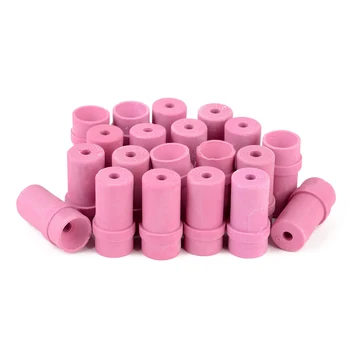 

20PCS Pink Ceramic Blasting Nozzle Sandblaster Replacement Air Sand Blasting Ceramic Nozzles Tips 4.5mm for Industrial Machine