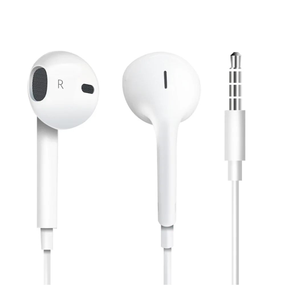Universal Sports earphones 3.5mm In-Ear Wired Earphone Earbuds Stereo Headphones With Mic for Samsung huawei Xiaomi iPhone 6