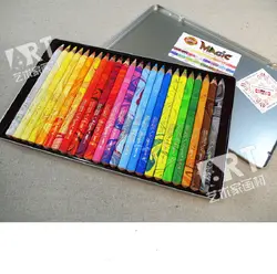 KOH-I-NOOR волшебный цвет разноцветные карандаши секретный сад 3 в 1 цветные карандаши с жестяной коробке 24 шт./лот