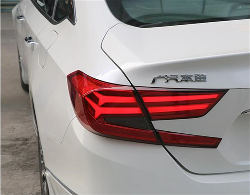 2 шт. Автомобильный задний фонарь чехол для Honda Accord светодиодный задний фонарь чехол для Accord задний фонарь крышка багажника