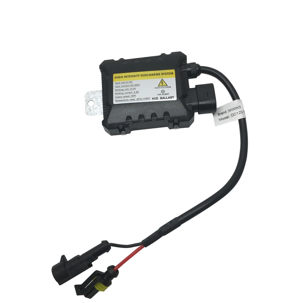 DC12V 55W slim xenon hid ballast ignition blocks 55W digital xenon hid conversion kit Replacement for xenon H7 H4 H6 H11 (2)