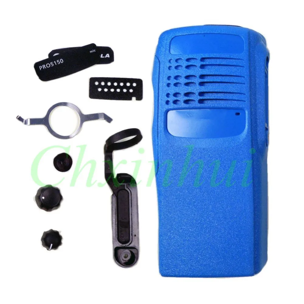 Blue Radio Service Parts Case Refurb Kit For Motorola PRO5150 two way radio walkie talkie