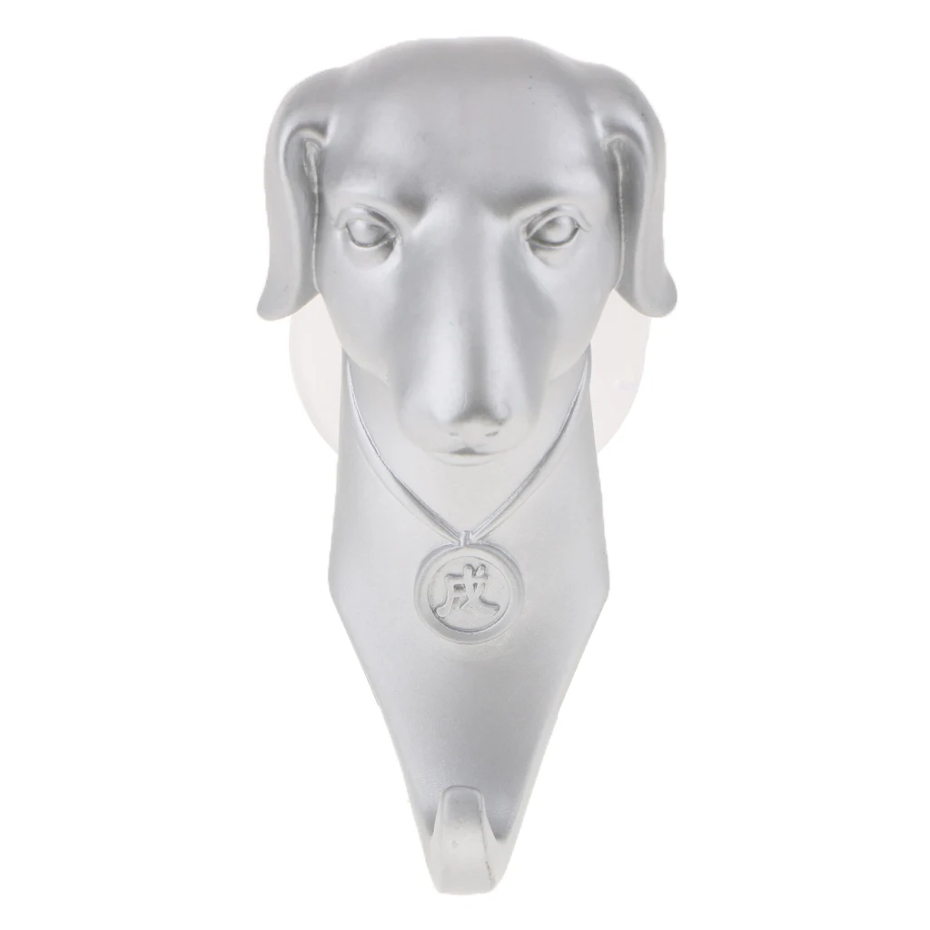 Creative 3D PVC Animal Head Wall Hook Kids Room Hanger Coat Hat Hook Ornament Figurines