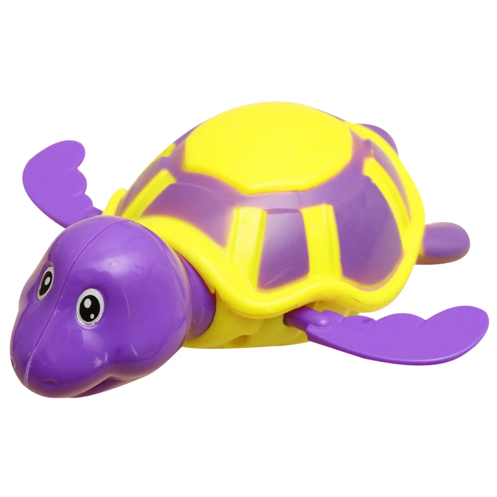 Baby Children Plastic Turtle Bathing Toy Baby Swim Turtle Chain