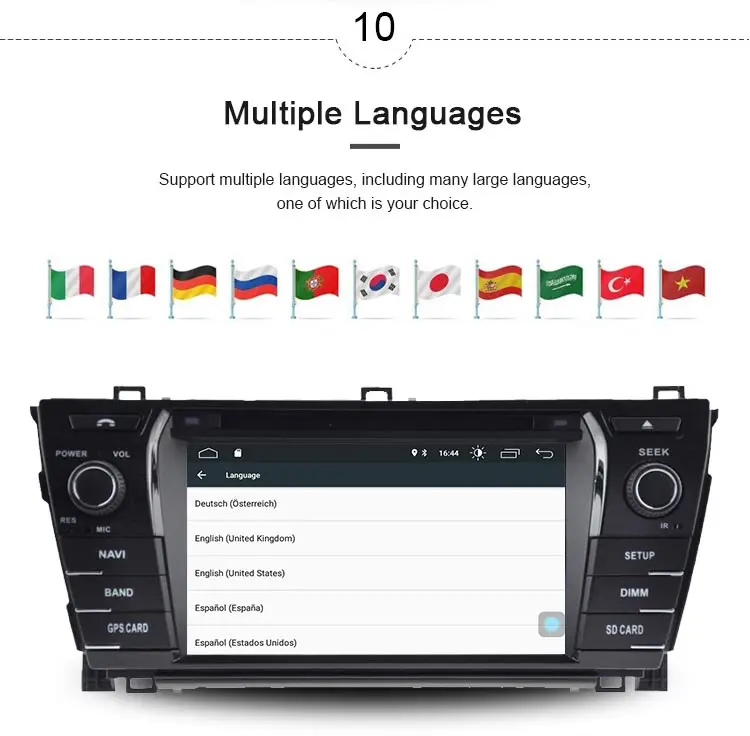 Top JDASTON Android 9.1 Car DVD Player For TOYOTA COROLLA 2014 2 Din Car Radio GPS Navigation Multimedia IPS Stereo WIFI Bluetooth 11 Top JDASTON Android 9.1 Car DVD Player For TOYOTA COROLLA 2014 2 Din Car Radio GPS Navigation Multimedia IPS Stereo WIFI Bluetooth 11