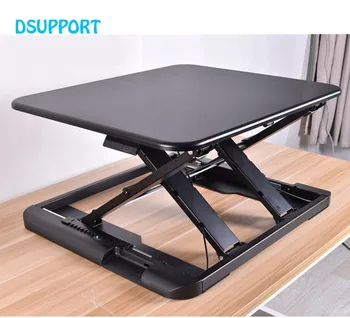 

New Ultra thin EasyUp Height Adjustable Sit Stand Desk Riser Foldable Laptop Desk Stand Notebook/Monitor Holder Stand LD04