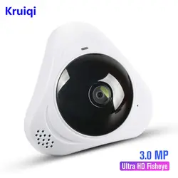 Kruiqi дома безопасности IP Камера 3.0MP Беспроводной Смарт Wi-Fi Камера Wi-Fi аудио запись видеонаблюдения Видеоняни и радионяни HD Mini CCTV Камера