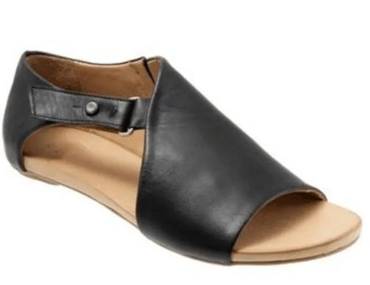

OLOMM Women Sandals Flip Flops Flats 2019 New Summer Fashion Wedges Shoes Woman Slides Buckle Lady Casual Female