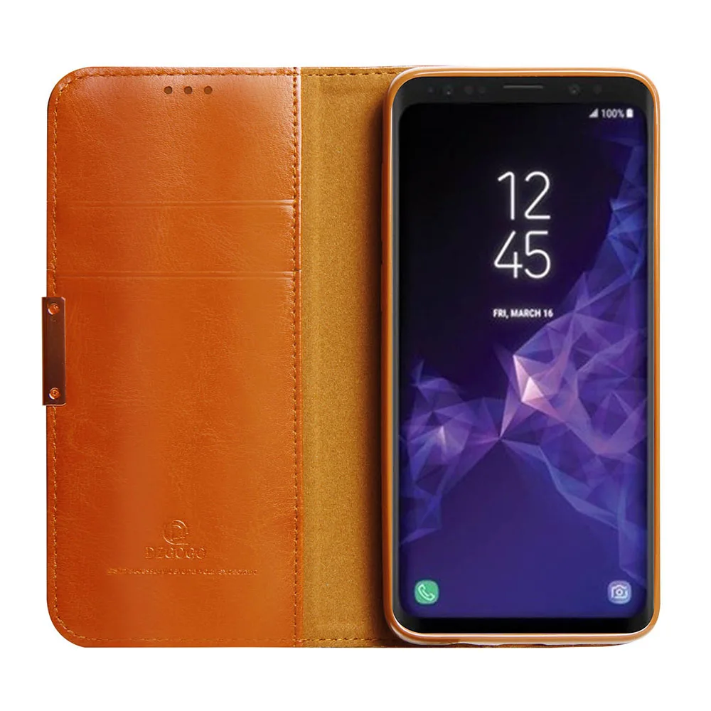 Чехол для samsung Galaxy Note 8 из натуральной кожи с откидной крышкой для samsung Galaxy Note 8, чехол-кошелек с полной защитой DZgogo
