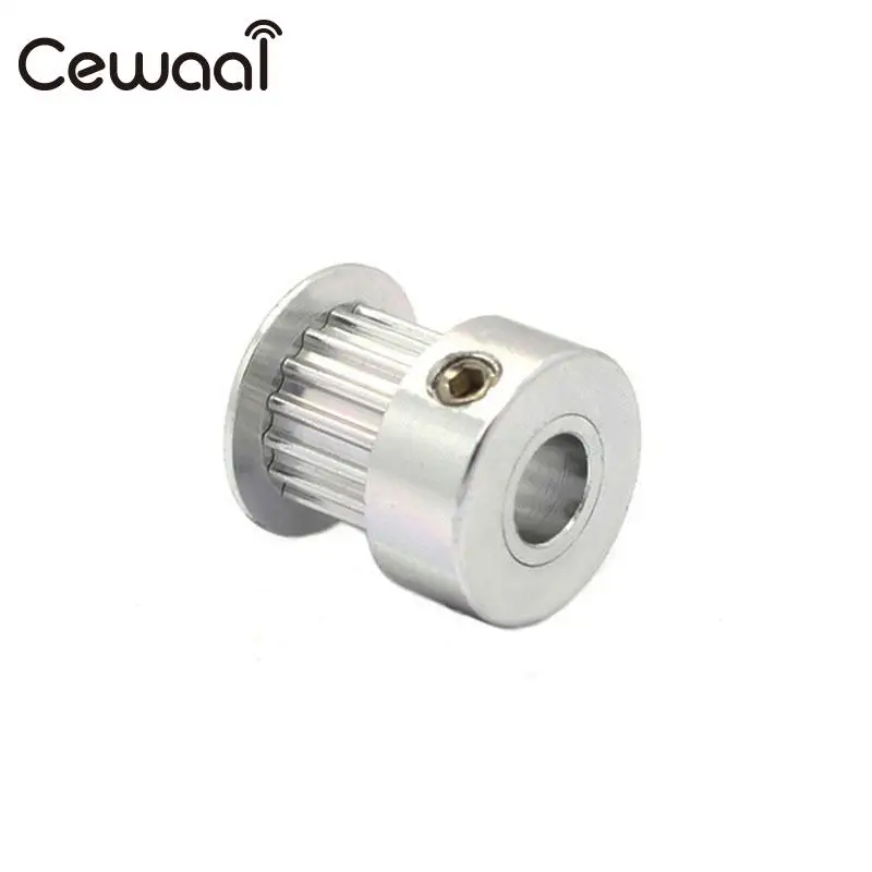 CEWAAL 1 шт. Серебристые GT2 20 зубчатые шкивы диаметр 6 35 мм аксессуары для 3D принтера