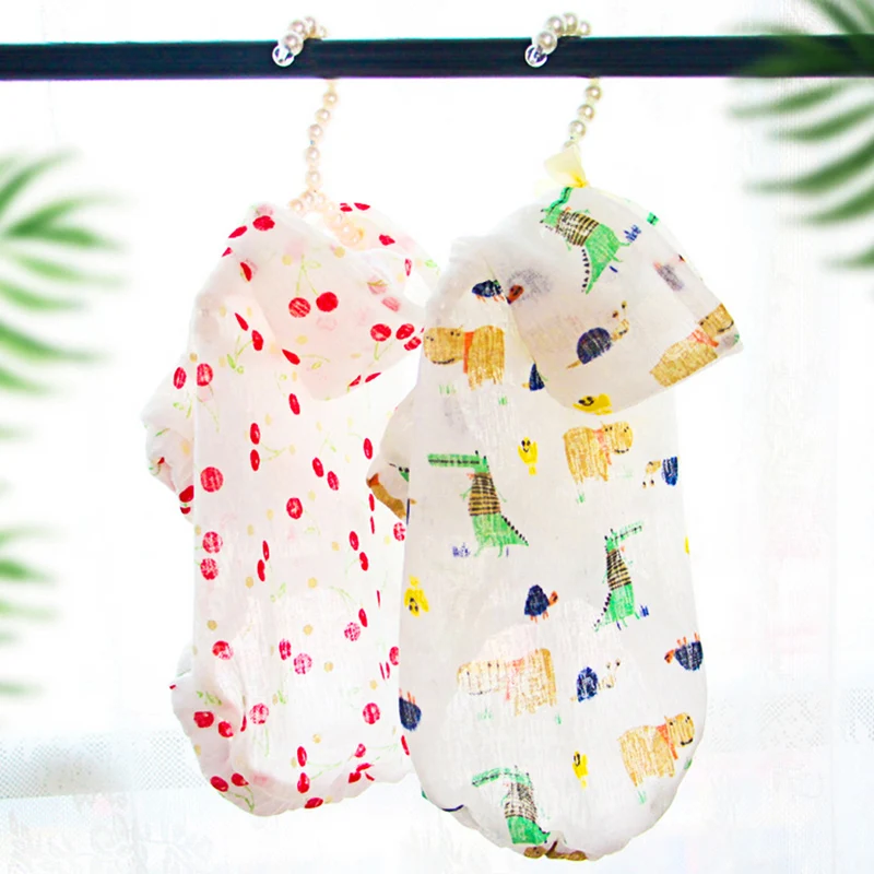 

Cute Dog Clothes Summer Hoodies Sunscreen Shirt for Small Dog Pet Cats Rash Guards Sunscreen Costume Coat Jacket Dog Supplier 45
