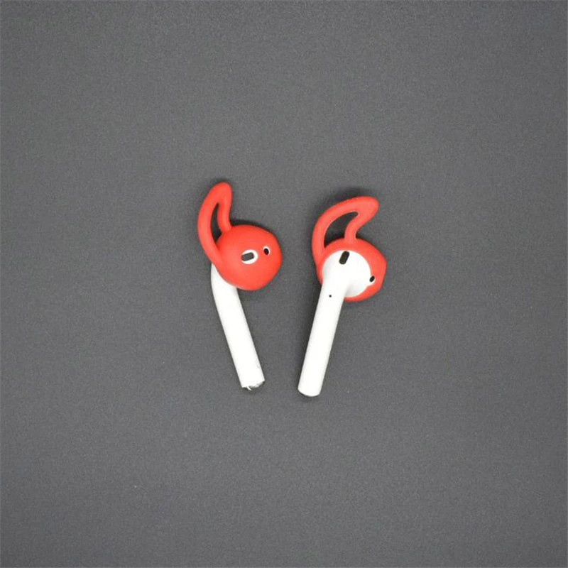 Новинка, 5 цветов, модный мини-чехол для наушников AirPods, сменные Мягкие силиконовые наконечники для наушников Apple EarPods