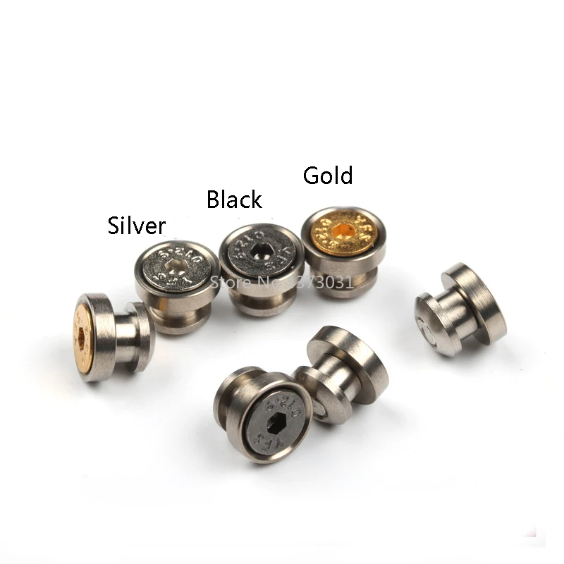 

2pcs Knife DIY K kydex sheath Fastening screw Titanium alloy+stainless steel Positioning screw rivet