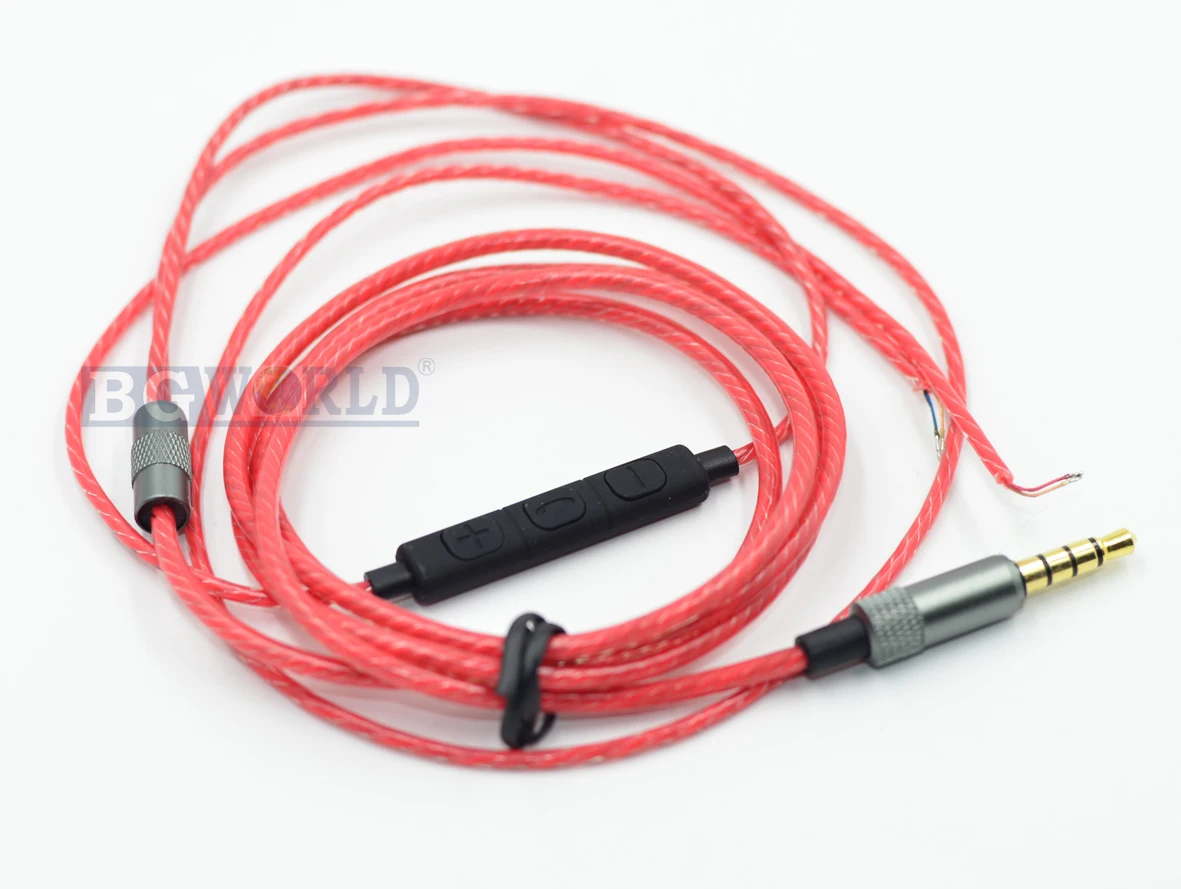 BGWORLD кабель обновления DIY шнур провод для KOSS Porta Pro Portapro kossPP гарнитуры Великобритания наушники кабели
