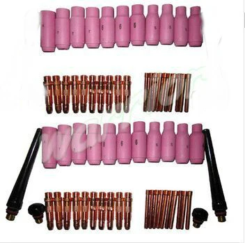 

62PCS TIG Torch Consumables Accessories KIT Fit TIG Welding Torch PTA DB SR WP 17 18 26, M327