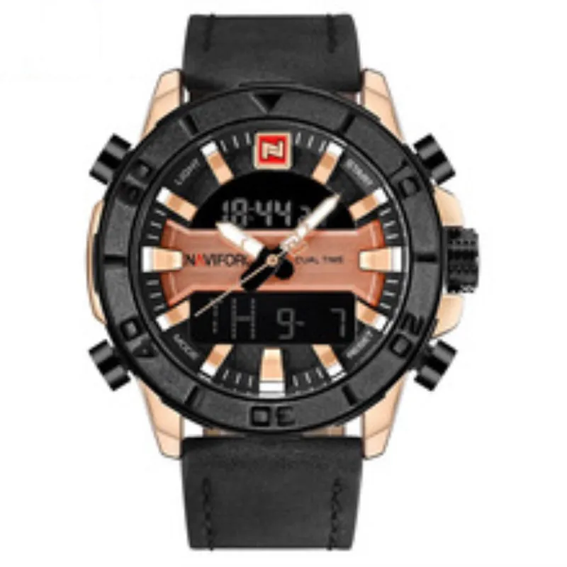 

Luxury Men Brand Watch Fashion Digital Quartz Analog Watches Men Waterproof Sports Wristwatches Horloge Mannen Clock NAVIFORCE