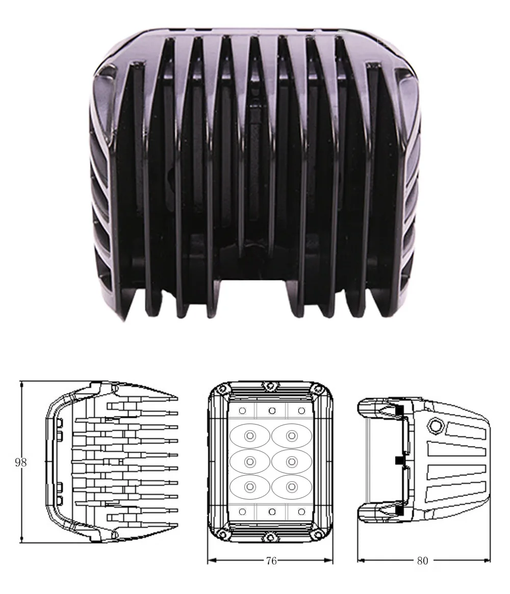 car led work light toyota flashing 7-1