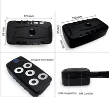 Waterproof GPS tracking device Strong Magnet Vehicle Car GPS Tracker for Truck Cargo LK209B with10000mAh battery