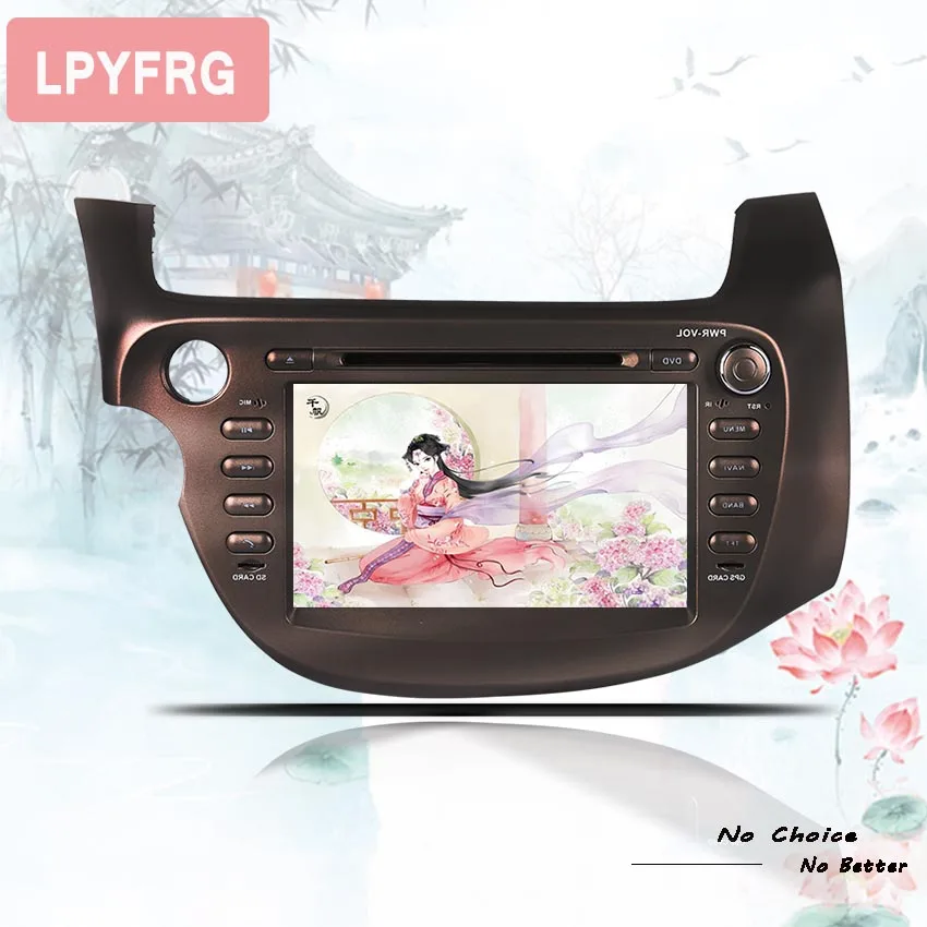 Cheap 2 din Android 9.0 Car DVD Player For HONDA FIT JAZZ 2007 2008 2009 2010 2012 2013 GPS radio video player 4+64G head unit stereo 2