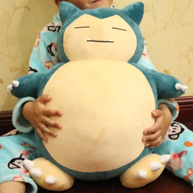 50 см/1,1 кг аниме центр Jumbo Snorlax Мягкая кукла плюшевые детские игрушки PP Хлопок рождественские подарки