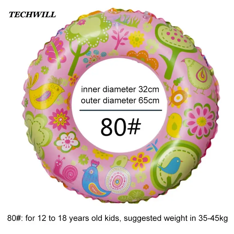 Adult Baby Thickened Inflatable Swimming Circle Cartoon Bird Image Green PVC Ring Float Water Sports Swimming Pool Accessories Adult Baby Thickened Inflatable Swimming Circle Cartoon Bird Image Green PVC Ring Float Water Sports Swimming Pool Accessories