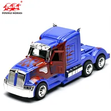 The coolest 1 32 simulation vehicle model colorful big truck head casting alloy model car boy