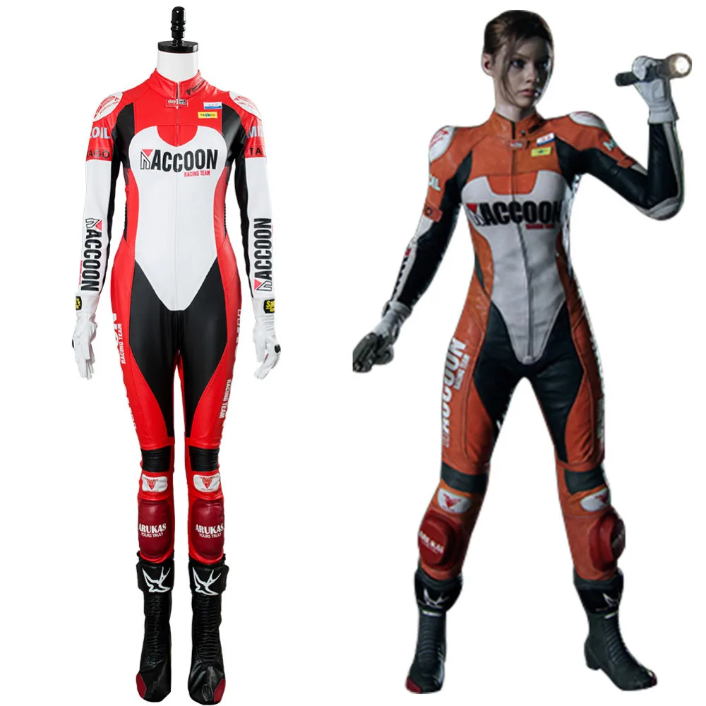 

Resident Evil 2 Remake Cosplay Claire Redfield Cosplay Elza Walker DLC Outfit Cosplay Costume Halloween Carnival Cosplay Costume