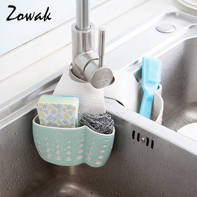 hanging sponge holder kitchen sink caddy soap draining sider faucet saddle sink organizer brush soap storage basket bathroom new - Kitchen Sink Organizer hanging sponge holder kitchen sink caddy soap draining sider faucet saddle sink organizer brush soap storage basket bathroom new - Kitchen Sink Organizer