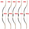 Recurve Long Bow Traditional Archery Horsebow Longbow with Case Left and Right Handed for Practice Target Hunting 30-50lbs ► Photo 3/6