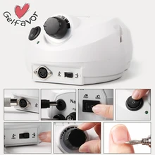 Gelfavor электрическая машинка для маникюра Новое поступление ЕС вилка дизайн ногтей аксессуары для ногтей буровое оборудование пилка для ногтей