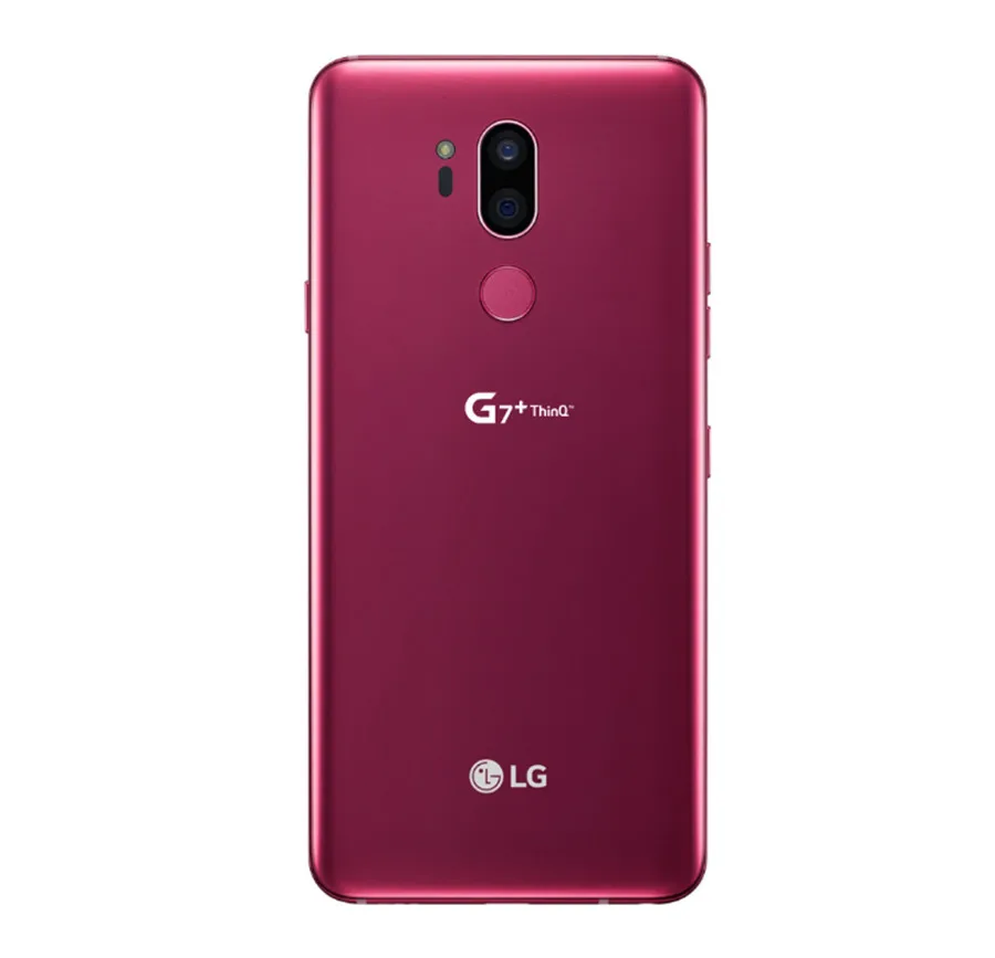 LG G7 Plus G7+ ThinQ G710EAW, 128 Гб ПЗУ, 6 ГБ ОЗУ, разблокированный LTE Android, две sim-карты, четыре ядра, 6,1 дюйма, 3 камеры Snapdragon 845, NFC