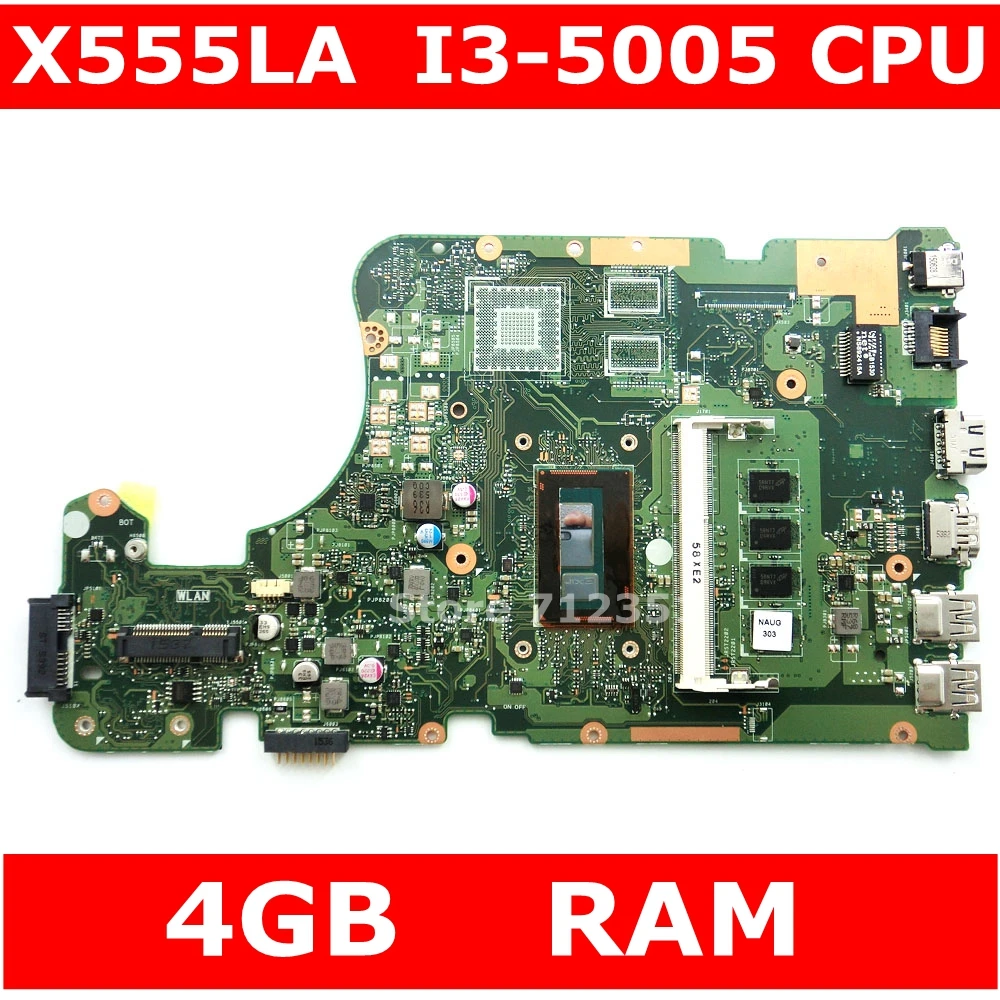 X555LAB MB. _ 4 г/I3 5005U/AS LVDS материнская плата REV3.6 для ASUS X555LD X555L W519L F555L K555L X555LA Материнская