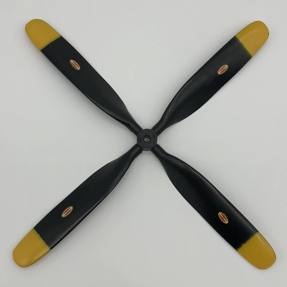 13х6 4 Лопастной Пропеллер для уникальной модели F4U RC самолета|propeller paper airplane|airplane