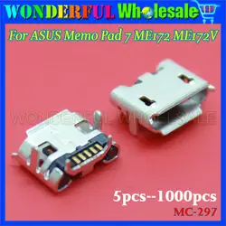 Новый для ASUS Блокнот 7 ME172 ME172V Micro USB зарядное гнездо постоянного тока Порты и разъёмы Разъем