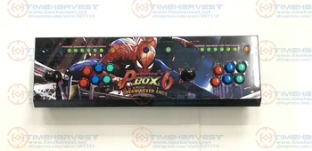 

The official original Pandora Box 6 game console 8 LED buttons 1300 in 1 Arcade controller 2 players USB Joystick HDMI VGA to TV