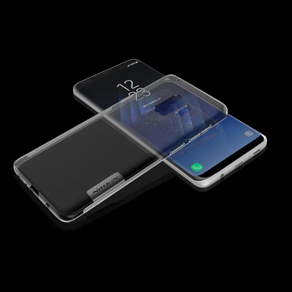 Чехол Nillkin Nature для Samsung Galaxy S9 s9 Plus чехол телефона прозрачный мягкий силиконовый