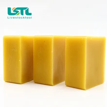 5 шт./лот чистый натуральный пчелиный воск деревянная мебель пол полировка кожа обслуживание воск для депиляции пчелиный Косметическая кисть с деревянной ручкой резьба A35