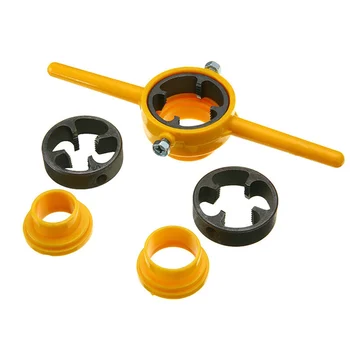

PVC Thread Maker Yellow Pipe Threader Tool Set 1/2" 3/4" 1" NPT Tube _WK