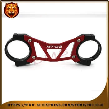 

Motorcycle Accessories Aluminum BAlANCE Foreshock FRONT FORK BRACE For YAMAHA MT03 MT-03 2015 2016 free shipping bracket NEW