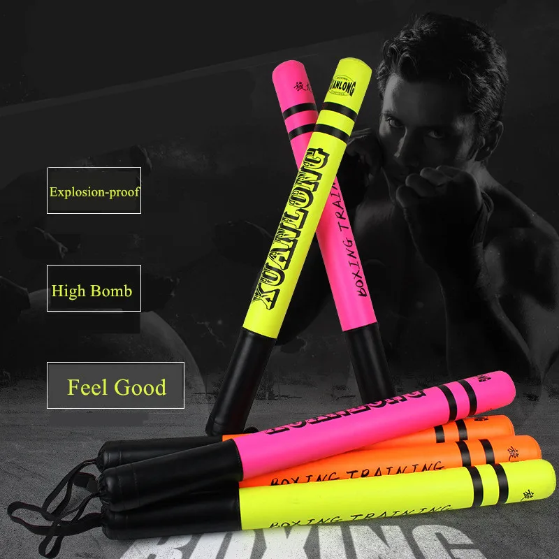 

1 Pair Boxing Training Sticks High Bomb Target MMA muay thai Kick Boxing Sanda Training Grappling Body Building Striking Sticks