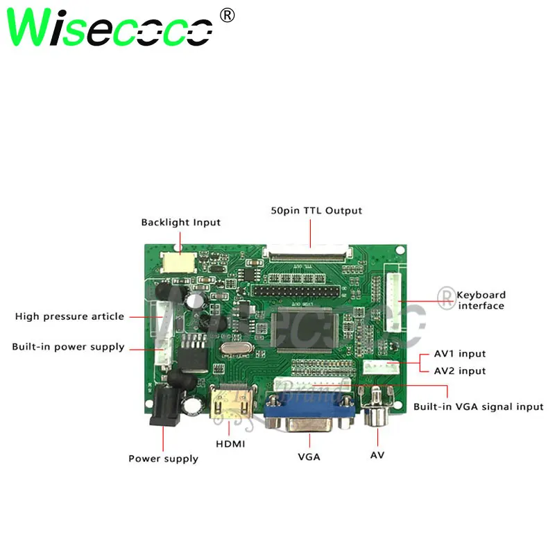 8 дюймов 1024x768 TFT HJ080IA 01E HE080IA 01D ЖК монитор экран + плата драйвера HDMI VGA 2AV для Raspberry Pi 3/2
