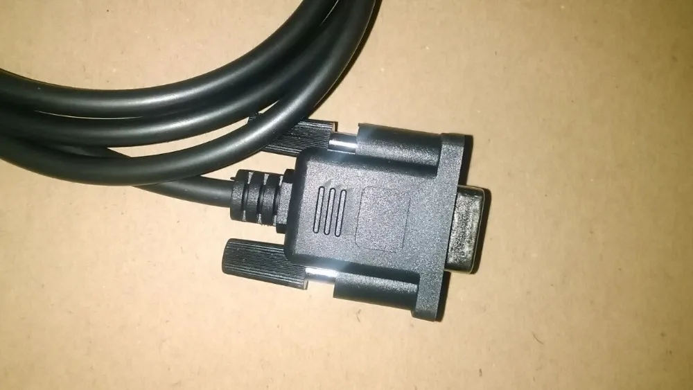 2015 New! 1m 100cm Car OBDII OBD 2 Connector OBD2 16pin 16 pin Male Female Plug to DB9 RS232 Serial Diagnostic Adapter Cable (1)