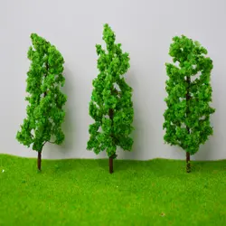 50 шт. макеты зданий наборы материал пейзаж дерево архитектурный дерево из проводов для моделей 110/40